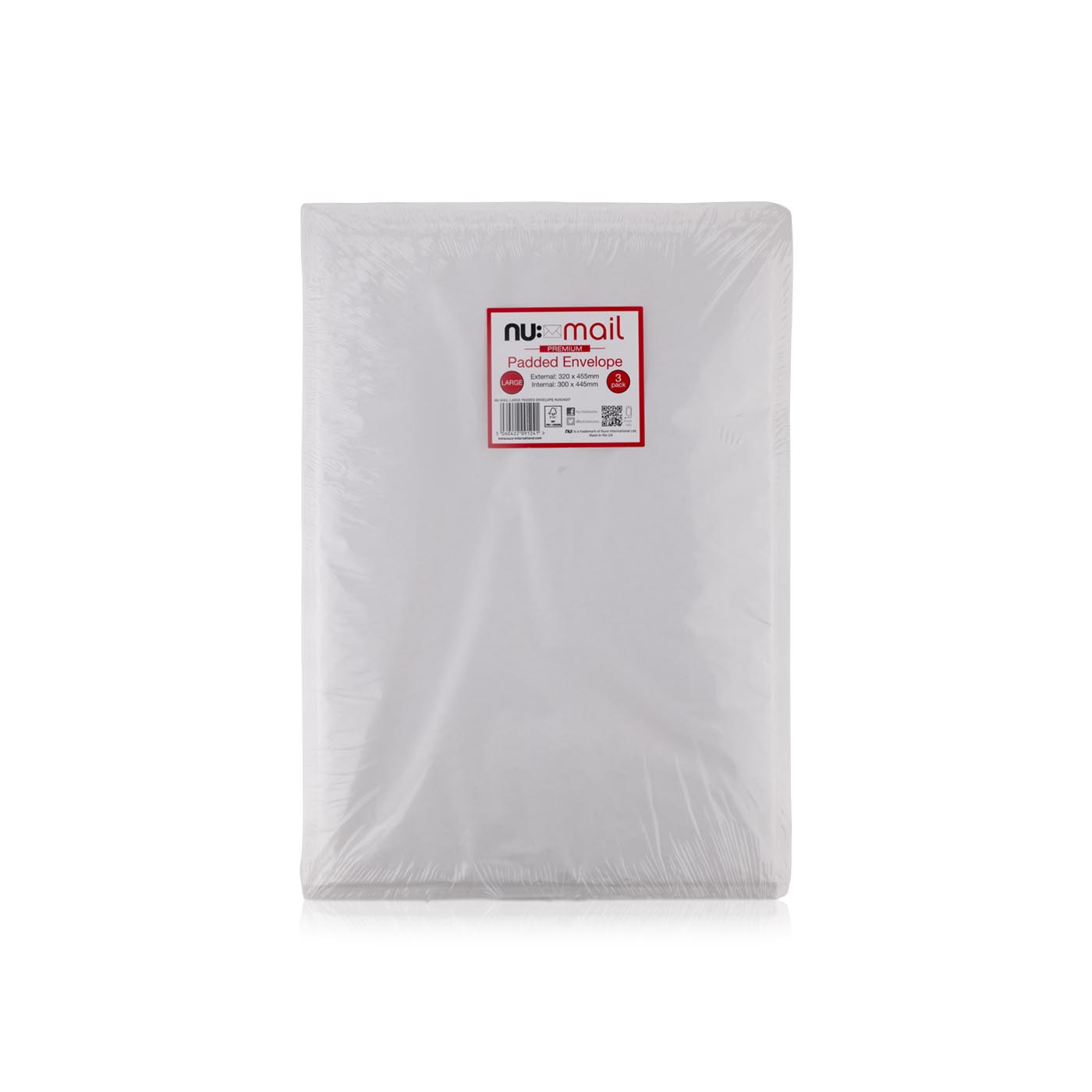 Nu Mail large padded envelopes 3s Spinneys UAE