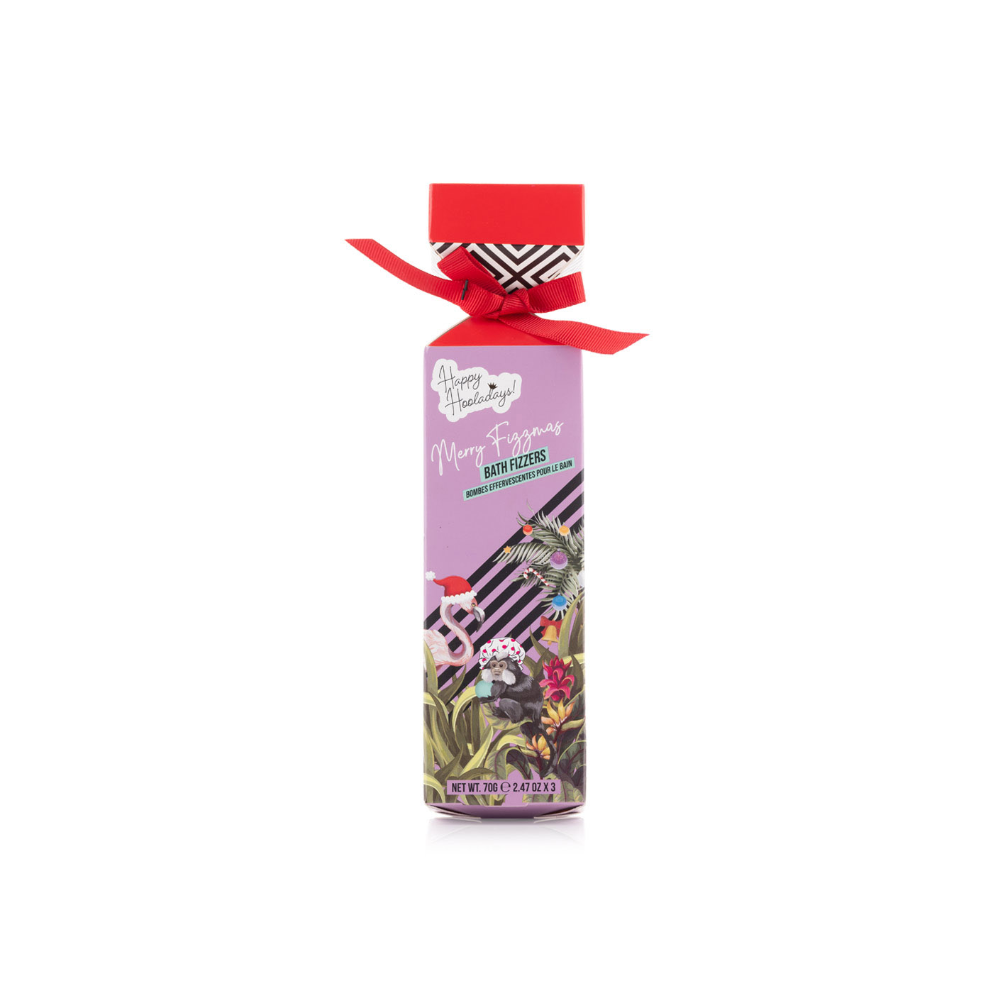 Happy Hooladays Merry Fizzmas Bath Fizzers Gift Set