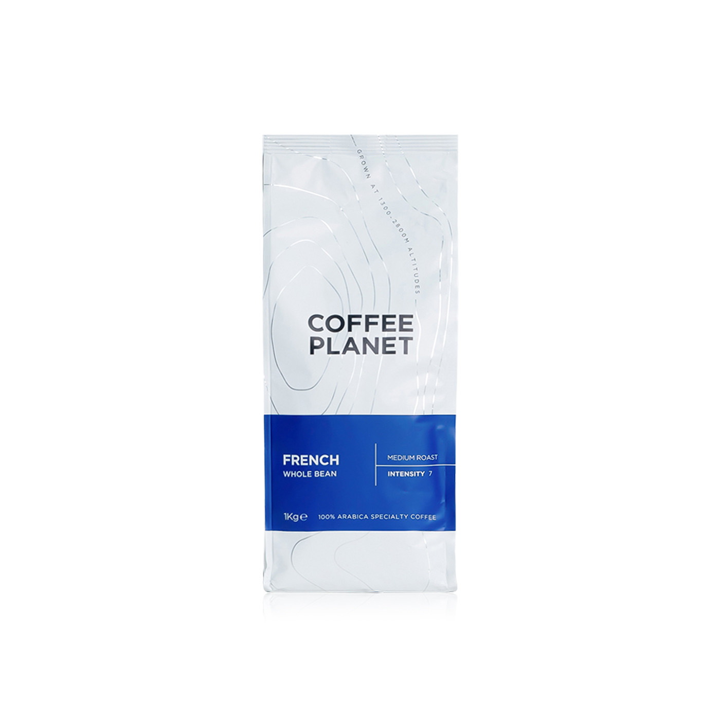 Coffee Planet French Medium Roast Whole Coffee Beans 1kg