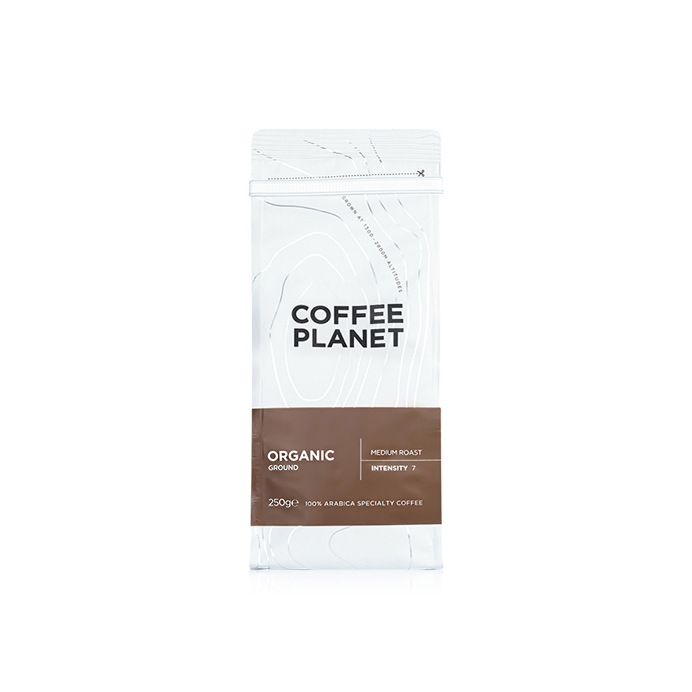 Coffee Planet Ground Organic Medium Roast Coffee 250g