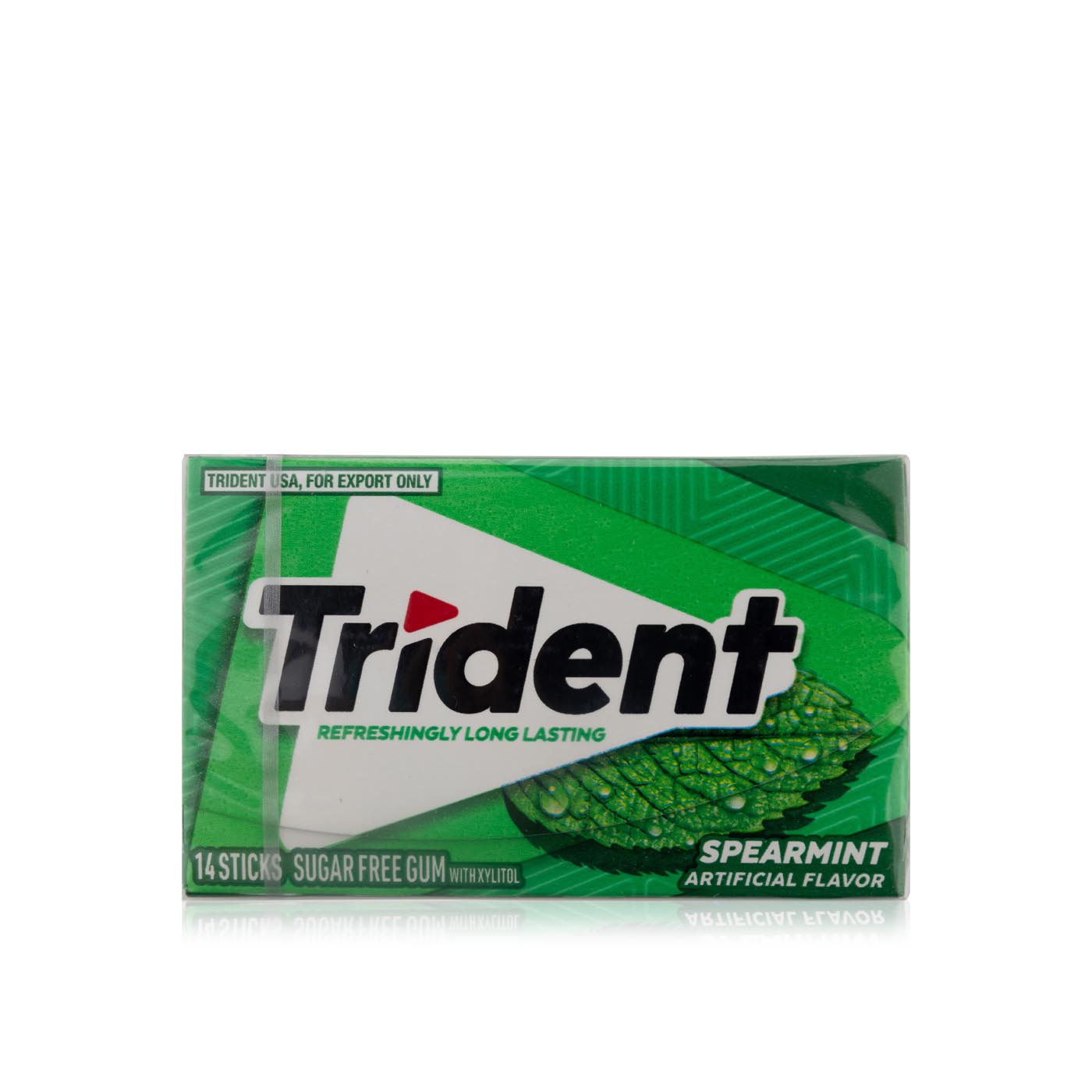 Trident Spearmint Flavour Gum 26g