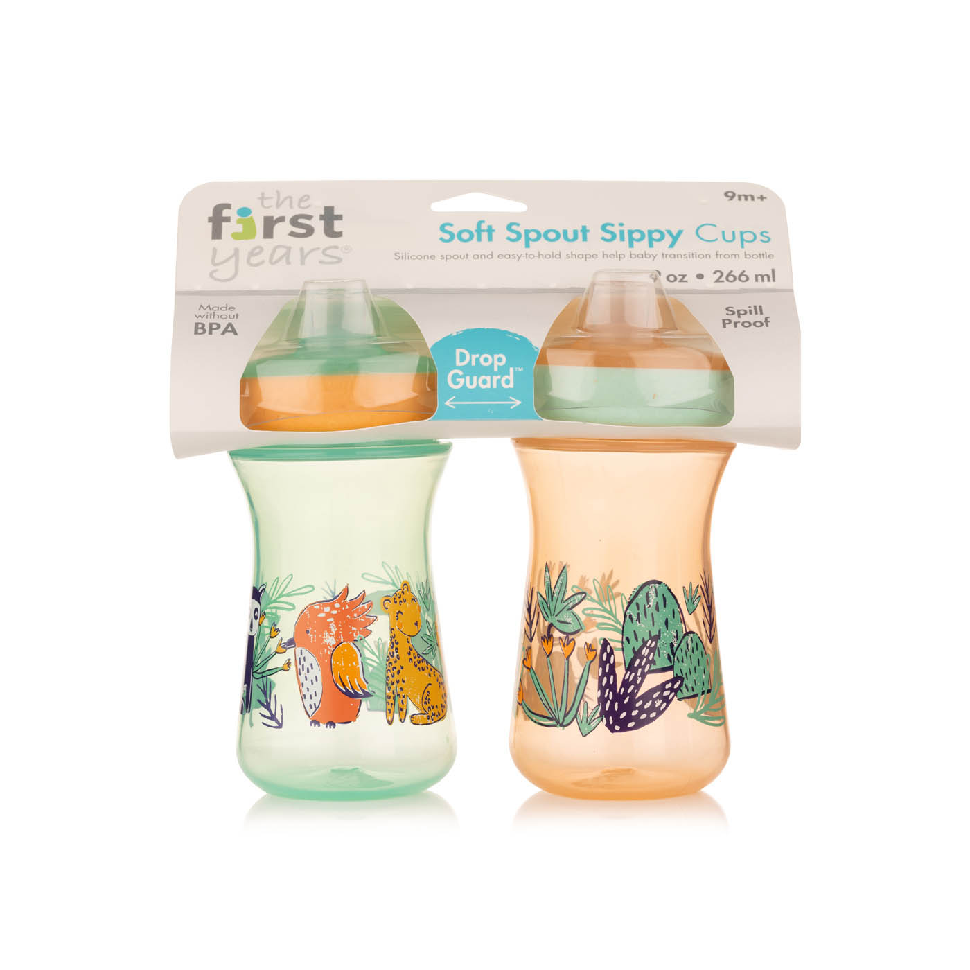 The First Years Soft Spout Sippy Cups 90z 2s