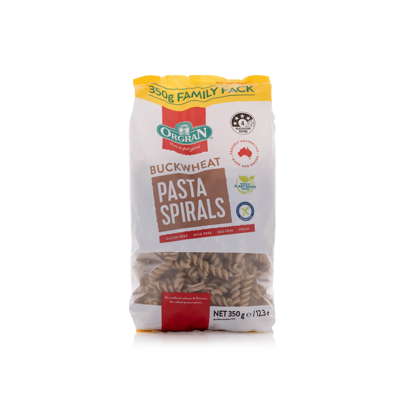 Orgran Buckwheat Pasta Spirals 350g