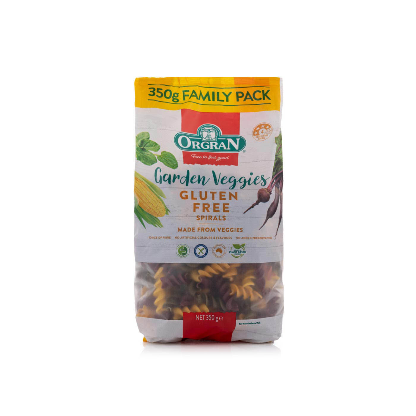 Orgran Garden Veggies Spirals 350g