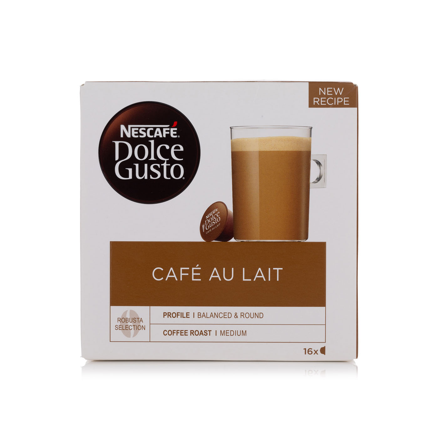 Nescafe Dolce Gusto Cafe Au Lait Capsules 160g