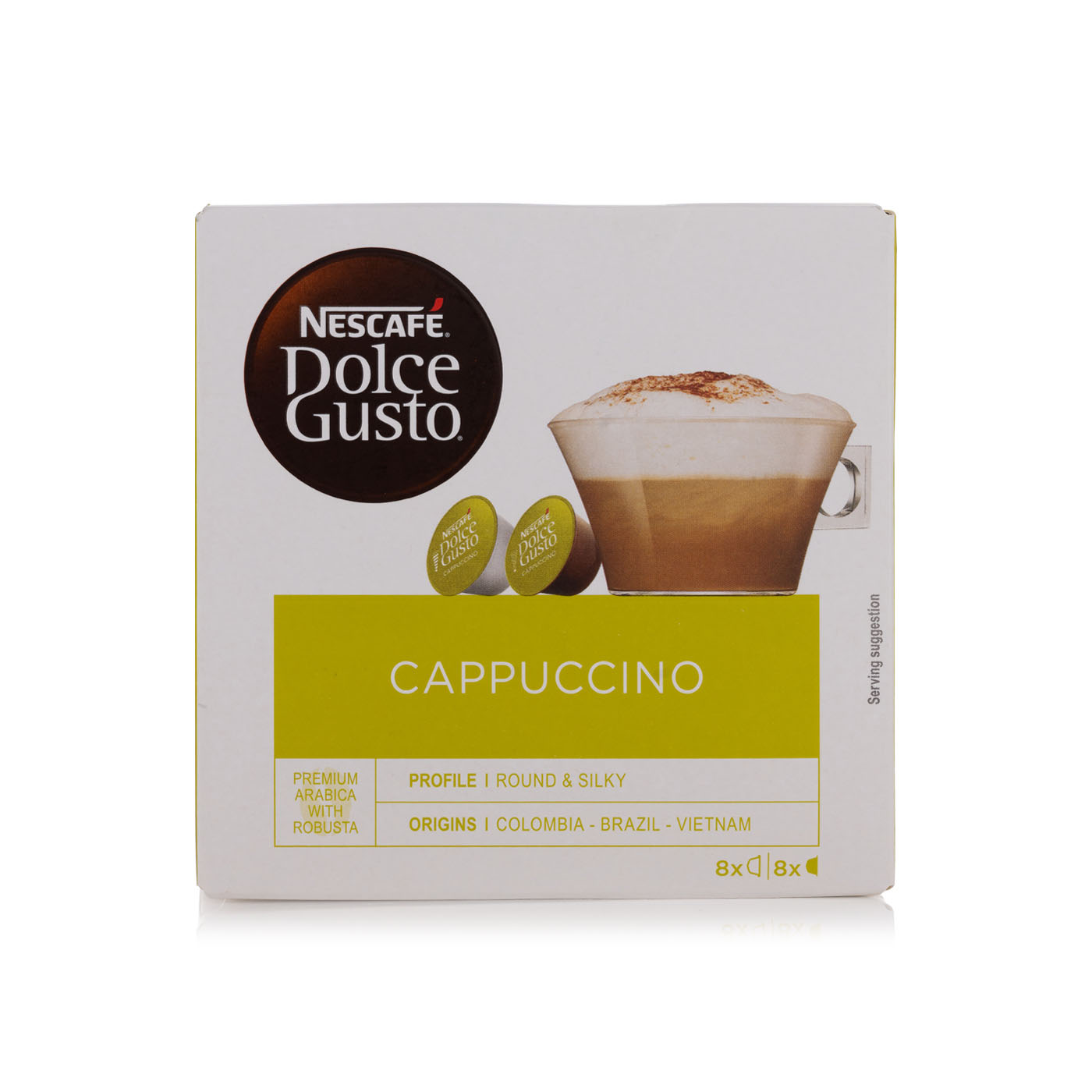 Nescafe Dolce Gusto Cappuccino Capsules 16s 186.4g