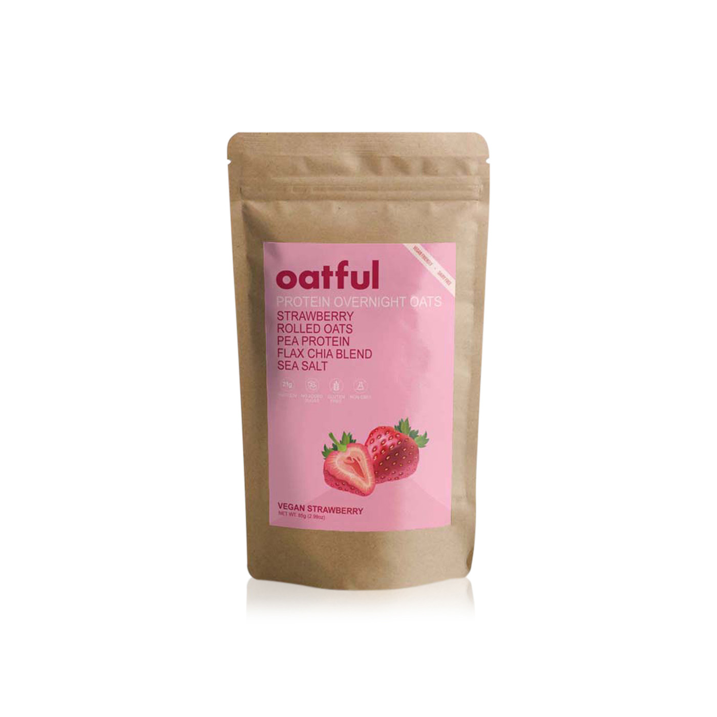 Oatful Strawberry Overnight Oats 85g