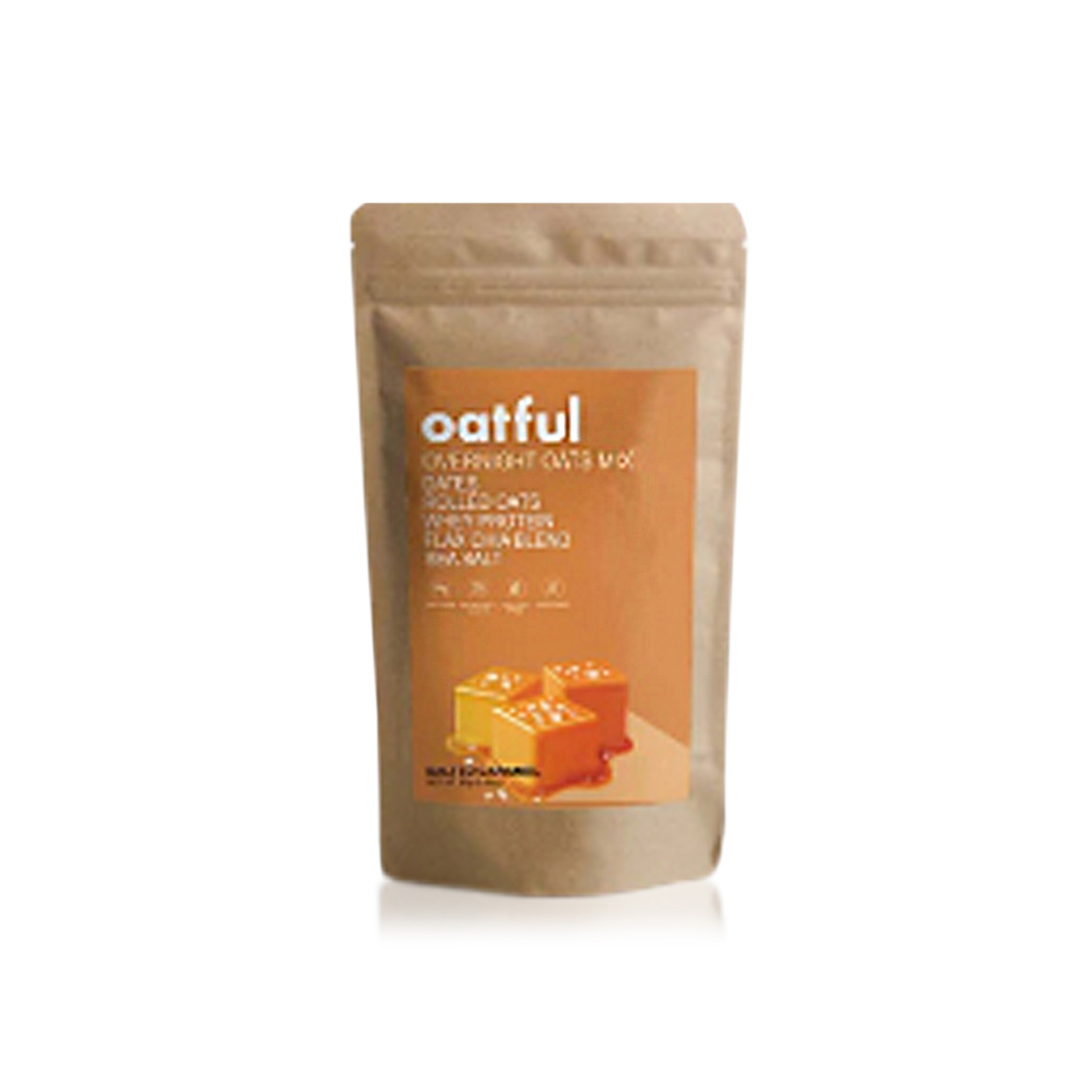 Oatful salted caramel protein overnight oats mix 85g - Spinneys UAE