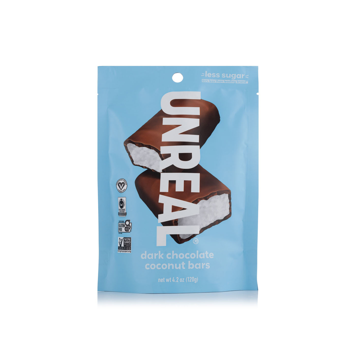 Unreal Dark Chocolate Coconut Bar 120g