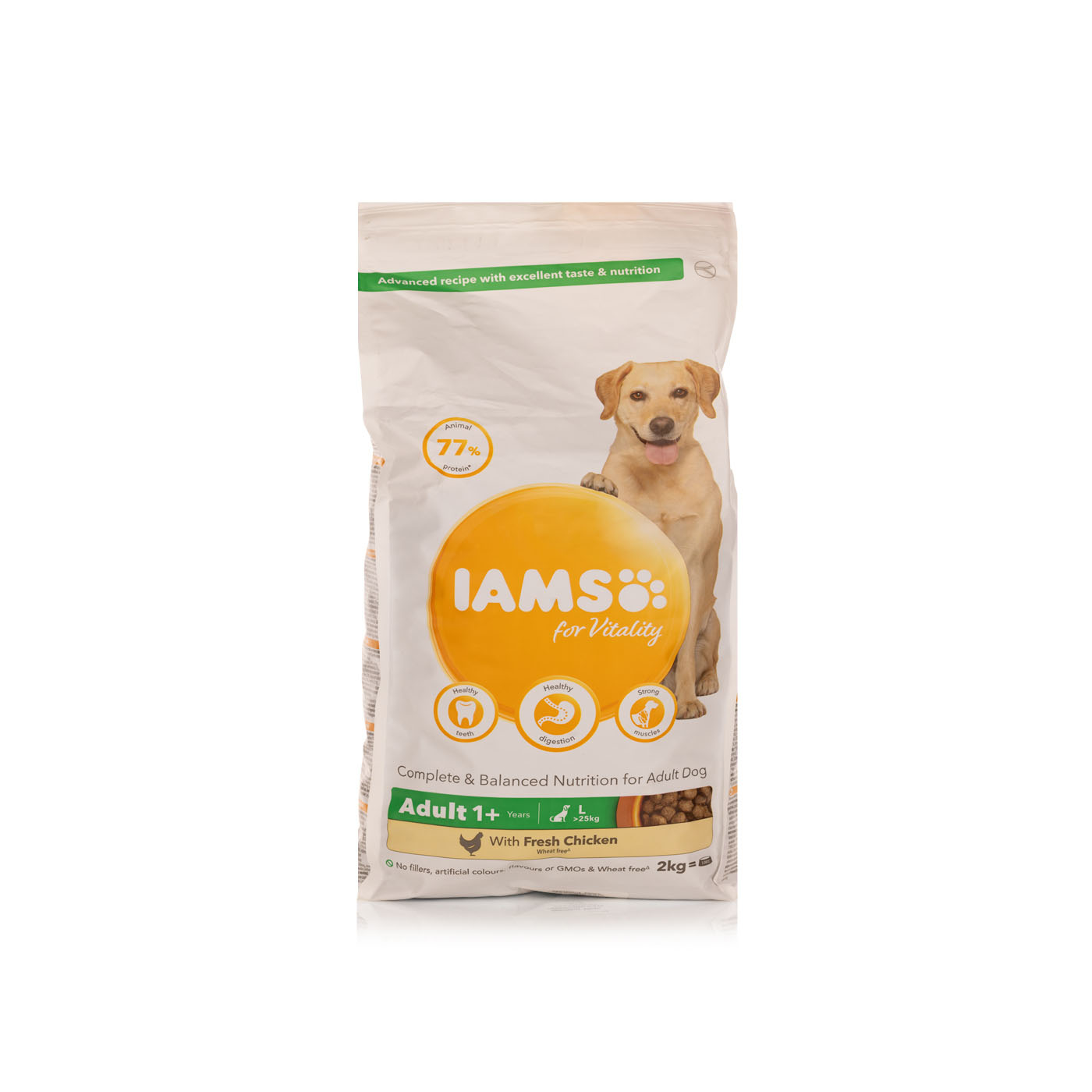 Iams Vitality Large Breed Adult Dog Food with Chicken 2kg