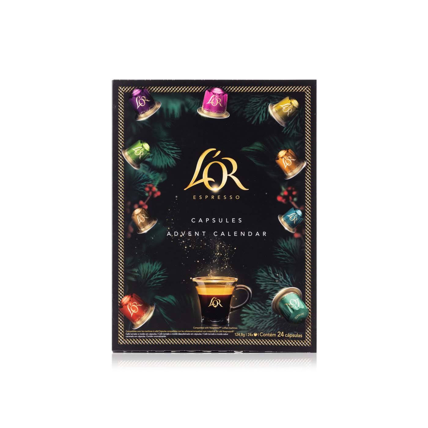 L'or Coffee Advent Calendar 24 Capsules 124.8g