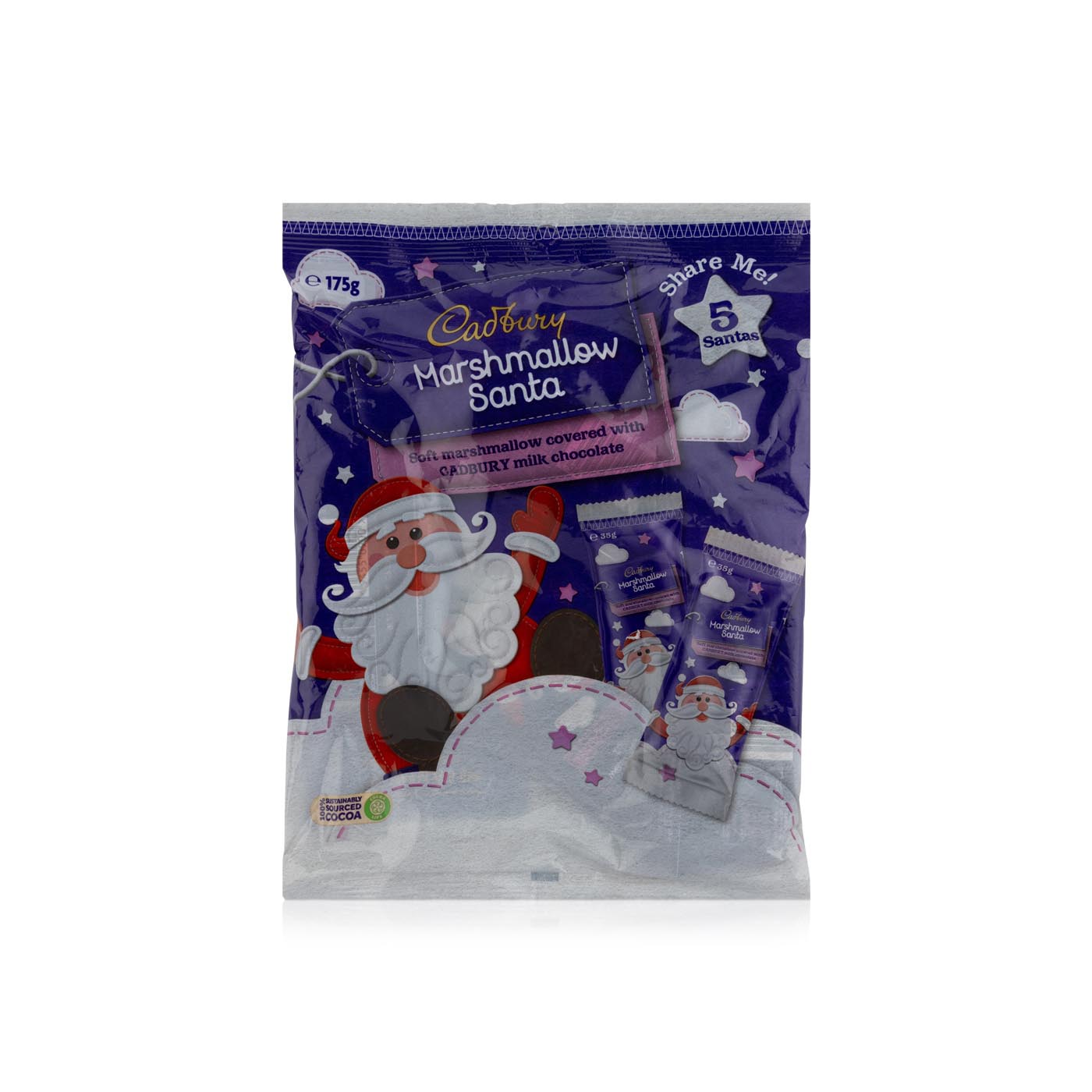 Cadbury marshmallow Santa share pack 175g Spinneys UAE