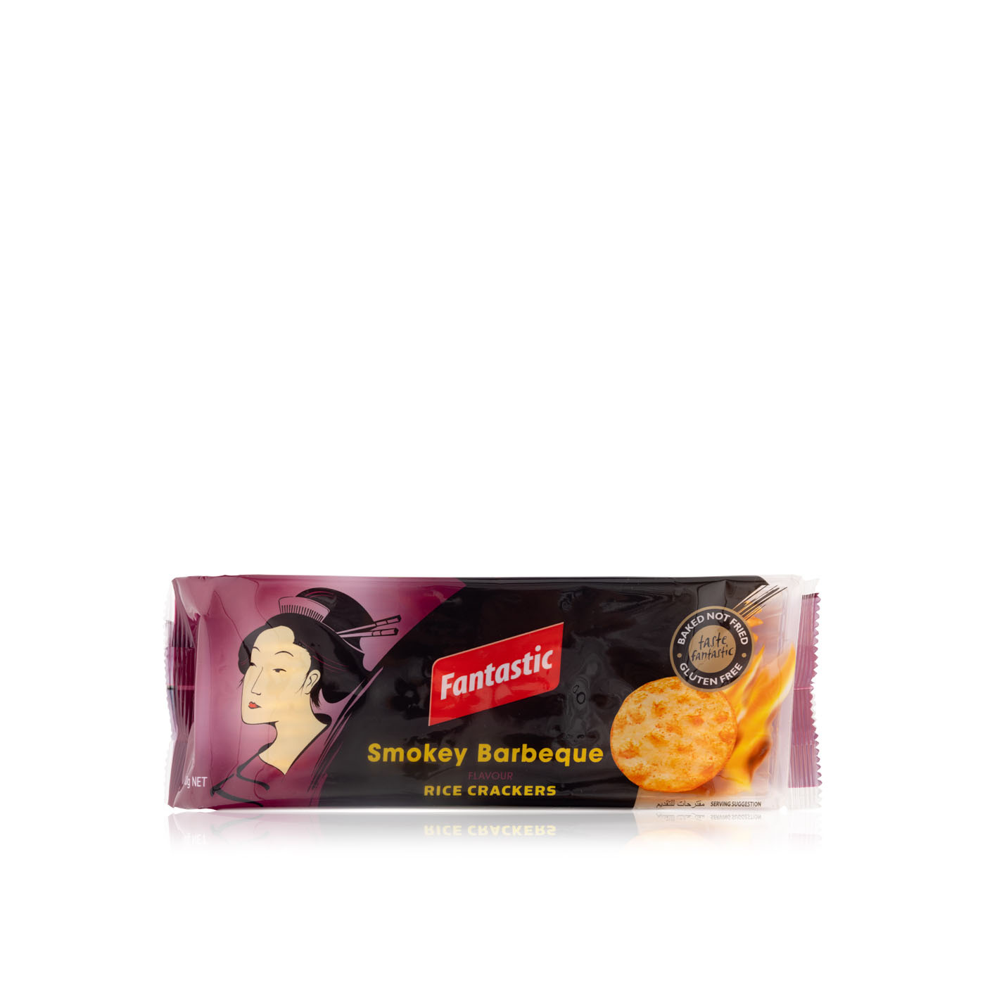 Fantastic Smokey BBQ Rice Crackers 100g