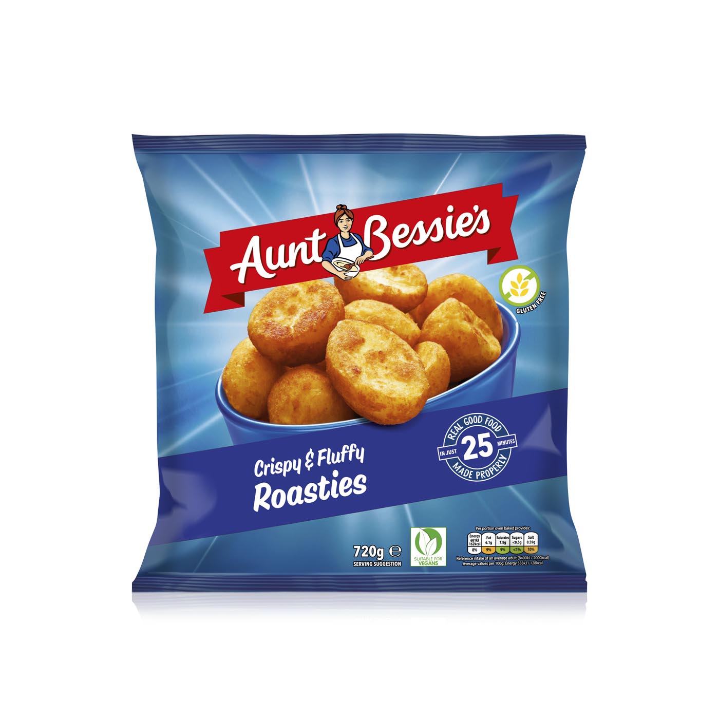 Aunt Bessie Homestyle Roast Potatoes 720g Spinneys Uae