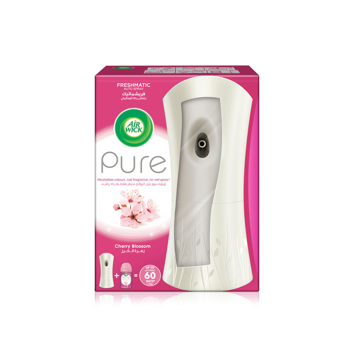 Air Wick Freshmatic Autospray Gadget and Refill Cherry Blossom