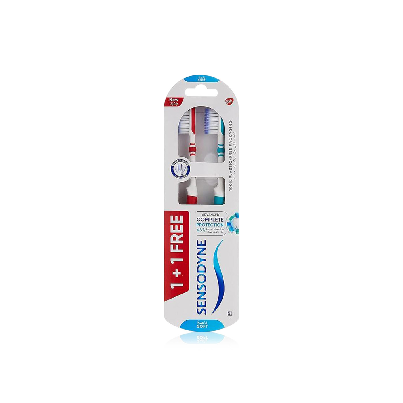 Sensodyne Toothbrush Complete Soft 1 + 1