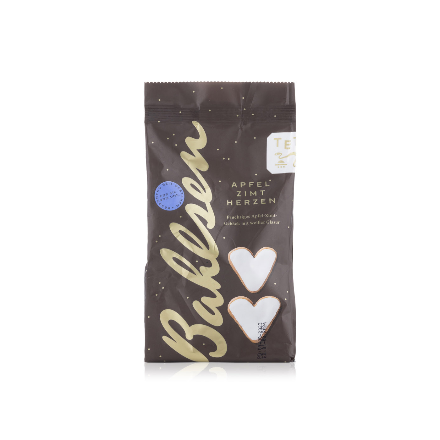 Bahlsen Christmas Apple Cinnamon Hearts 100g