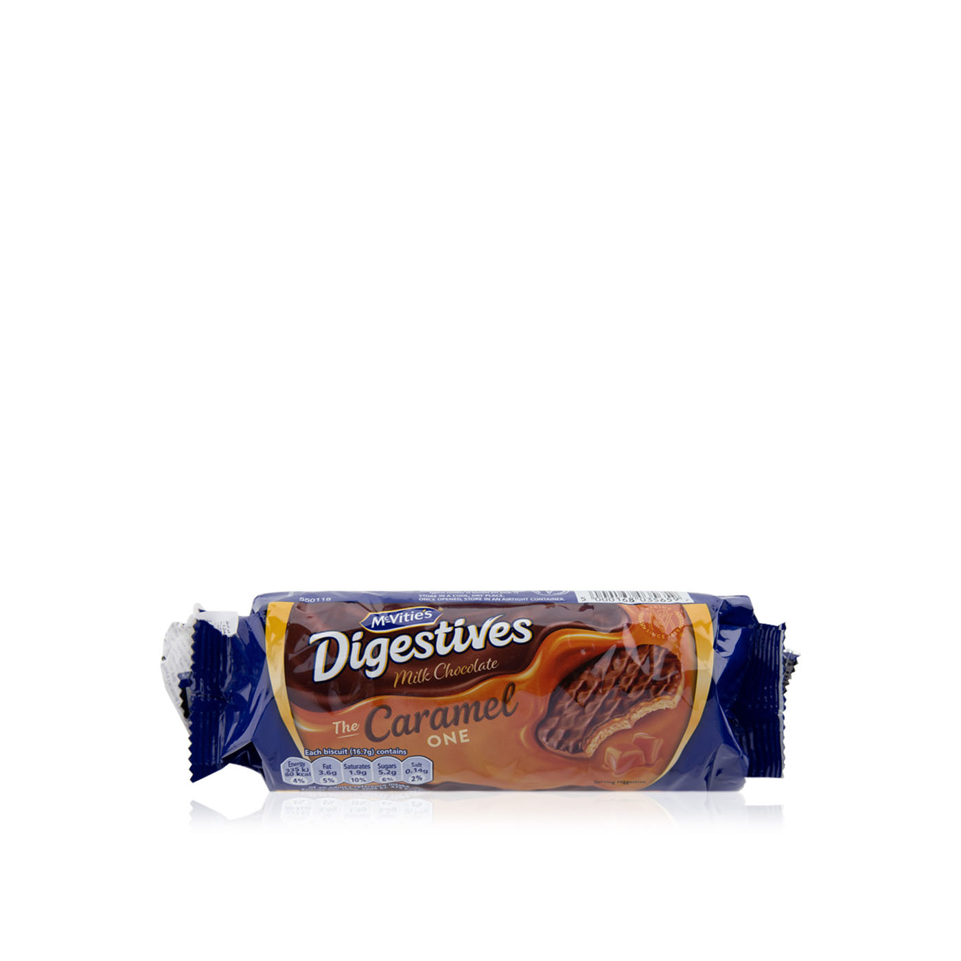 Mcvities Digestivies Milk Chocolate Caramel Biscuits 250g