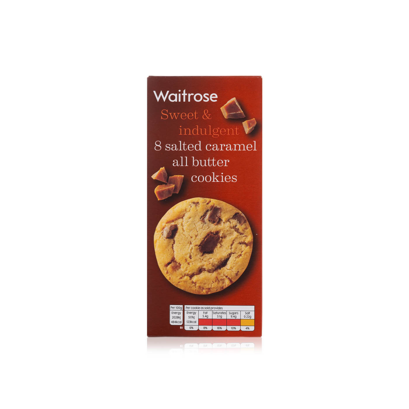 Waitrose salted caramel all butter cookies 200g Spinneys UAE