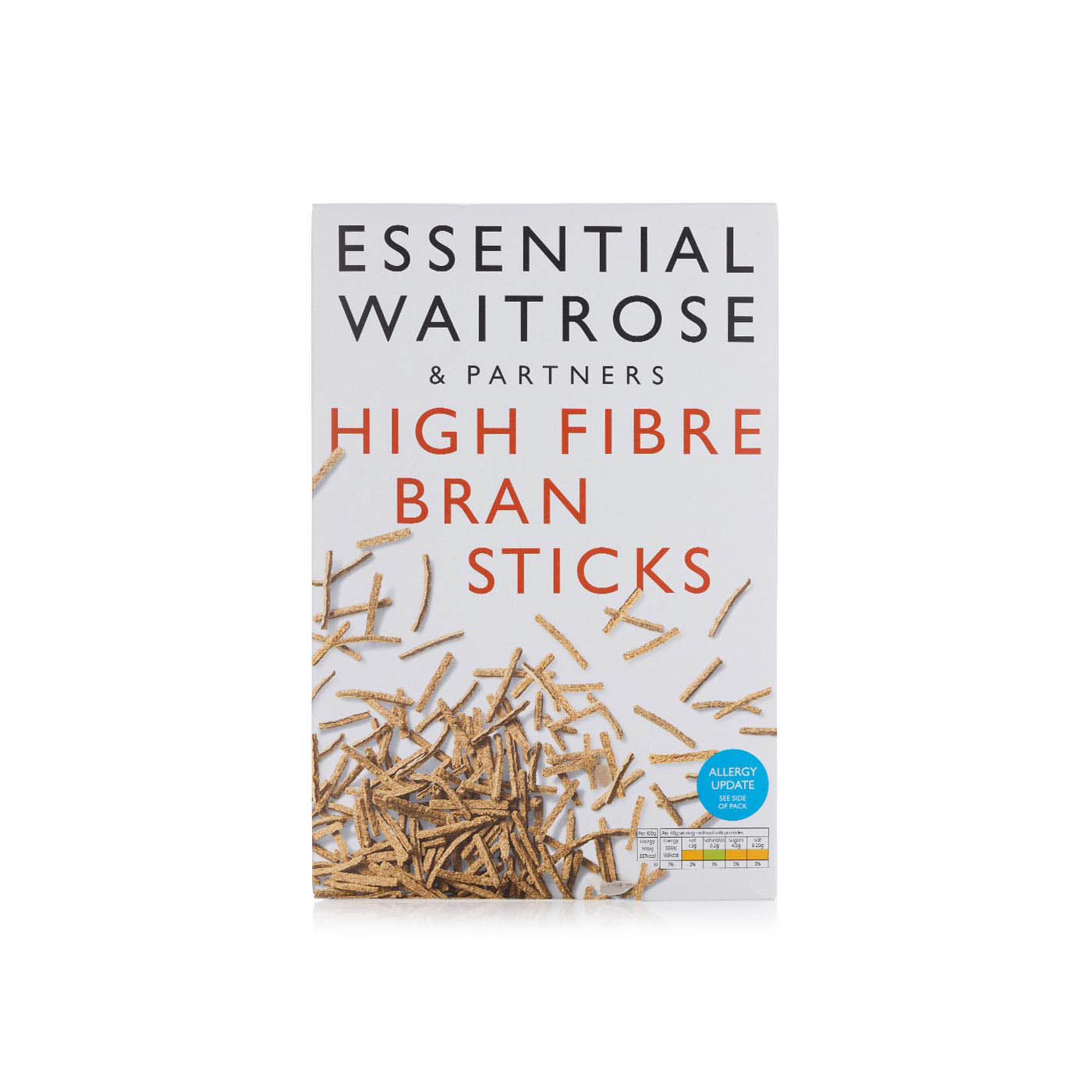 Waitrose Essential High Fibre Bran Sticks 750g