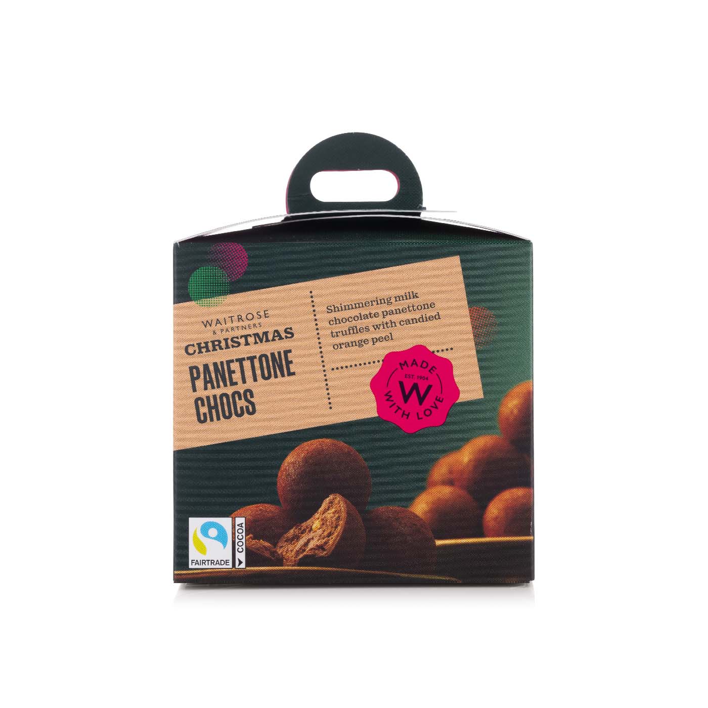 Waitrose Christmas Panettone Chocs 150g