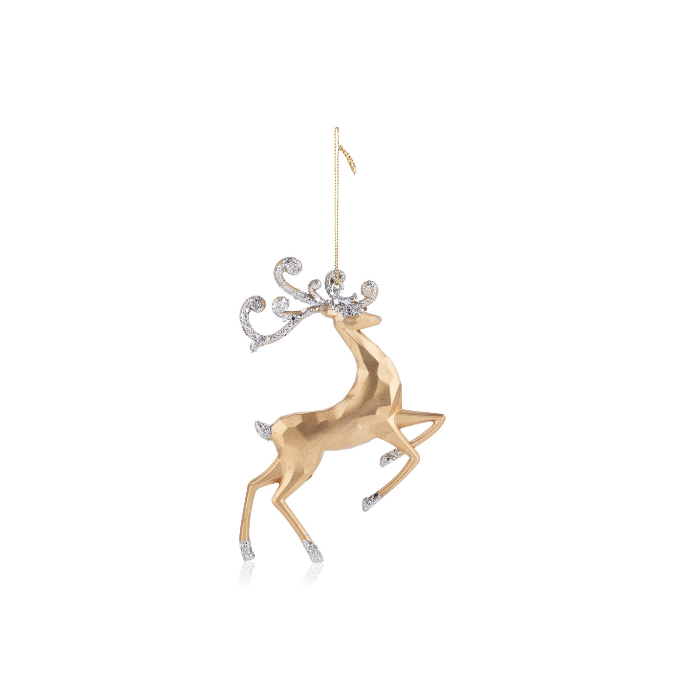 Reindeer Comedy Specs Adult Gold main image 1