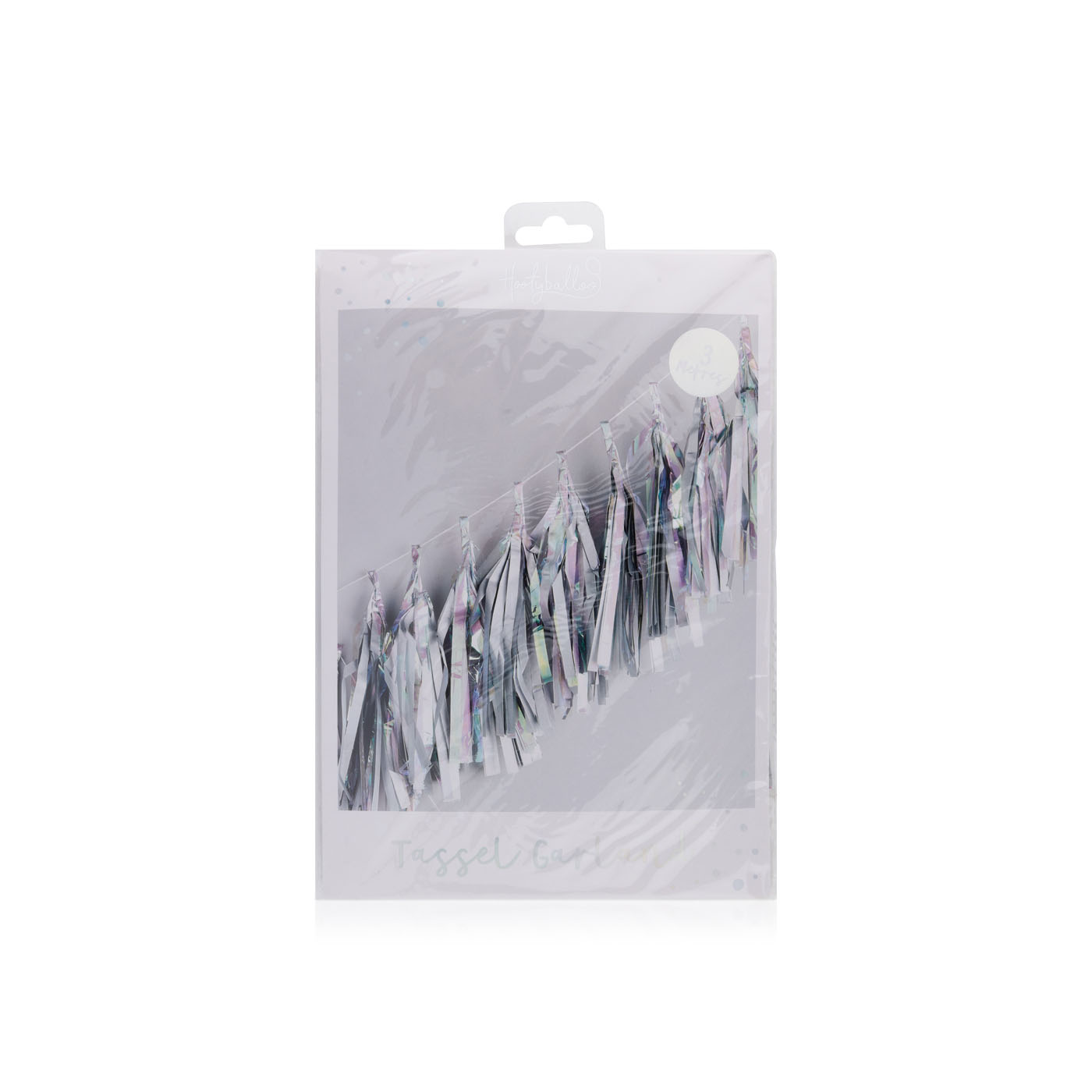 Hootyballoo iridescent tassel garland 3m Spinneys UAE