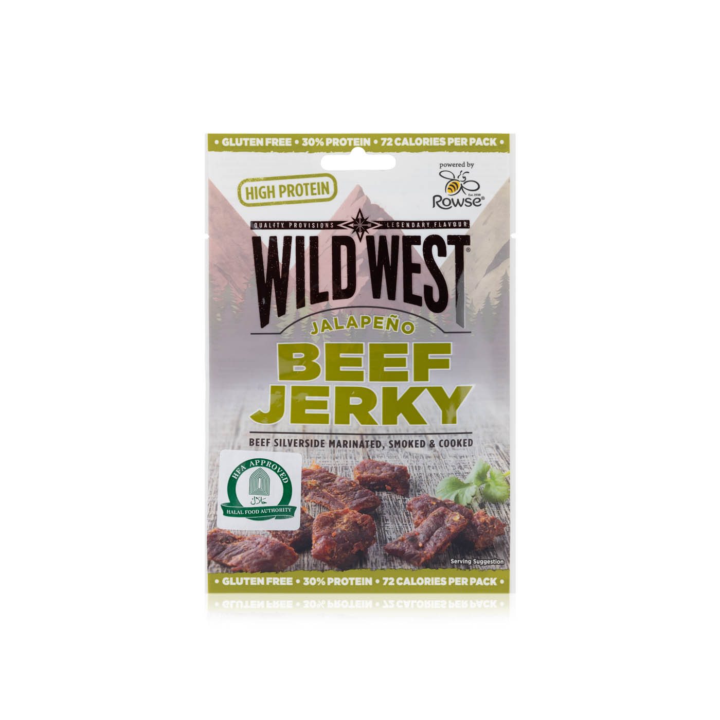 Wild West Beef Jerky Jalapeno 25g