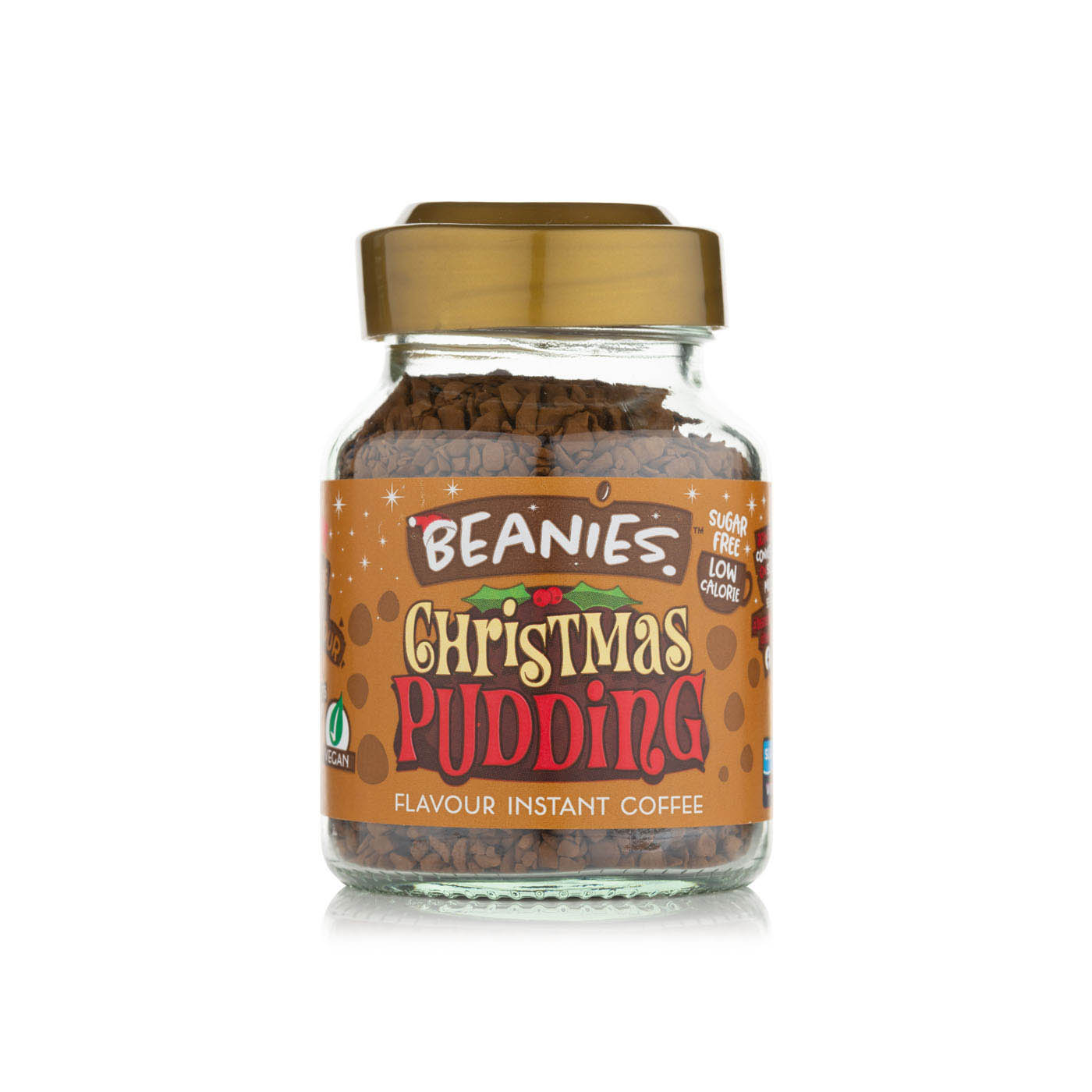 Beanies Christmas Pudding Coffee 50g