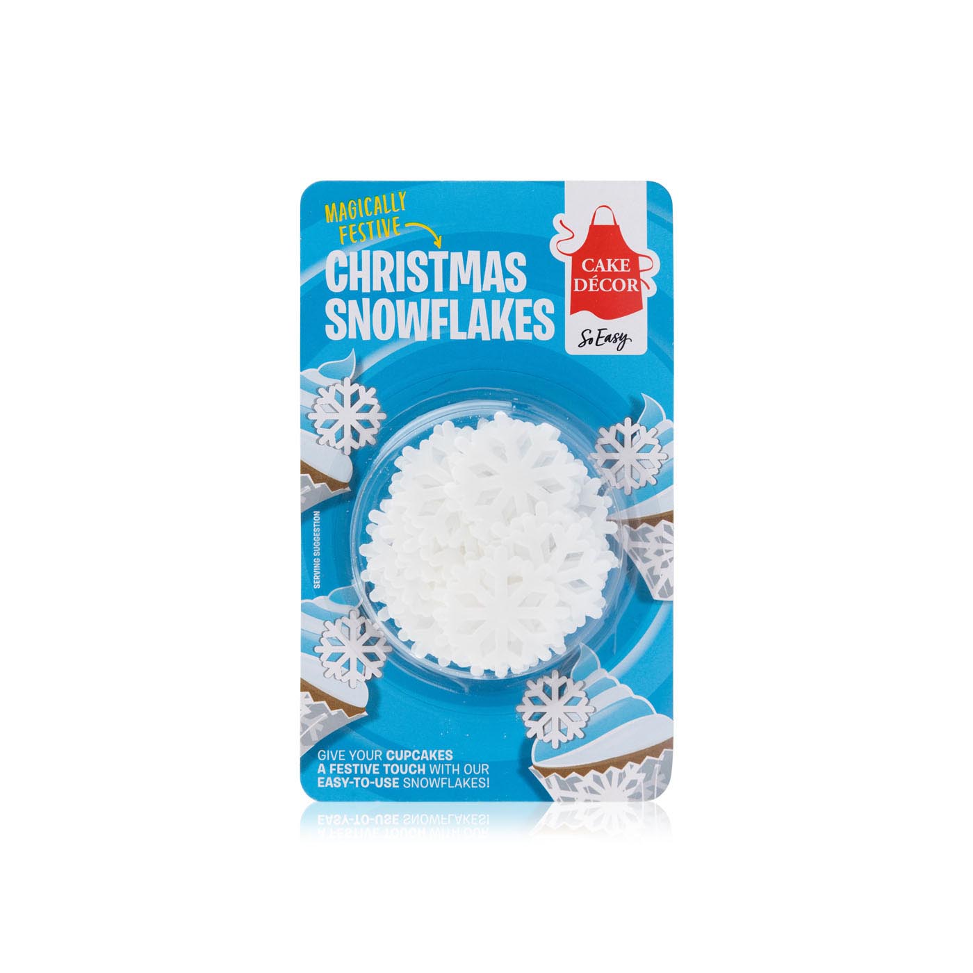 Waitrose Cake Decor Christmas Snowflakes 4g Spinneys UAE