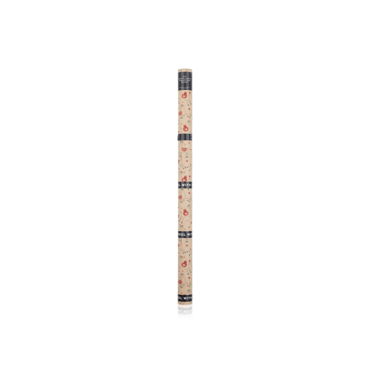 John Lewis Fairytale Time Capsule Reindeer Wrapping Paper 4m