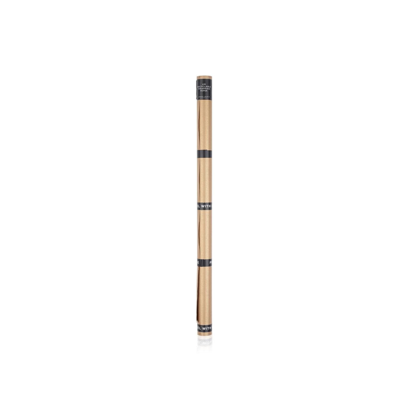 John Lewis Gold Wrapping Paper 4m