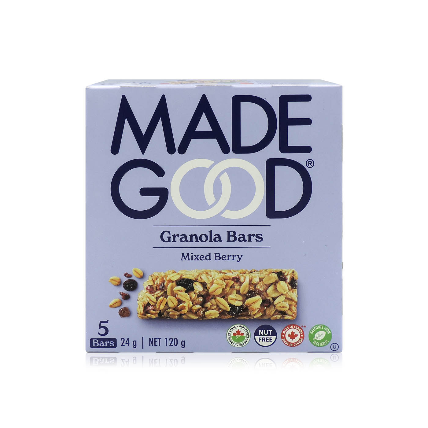 Made Good Mixed Berries Granola Bar 5 x 24g