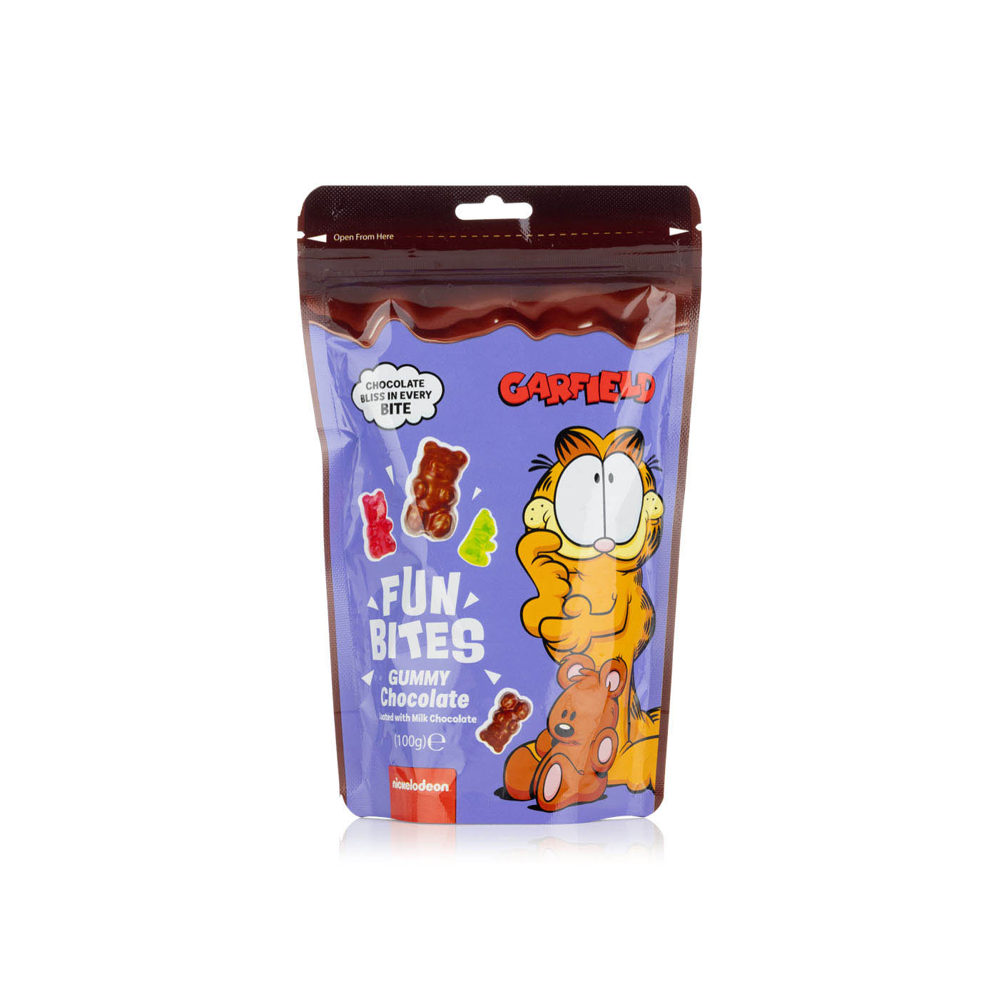 Kandiz Garfield fun bites gummy chocolates 100g - Spinneys UAE