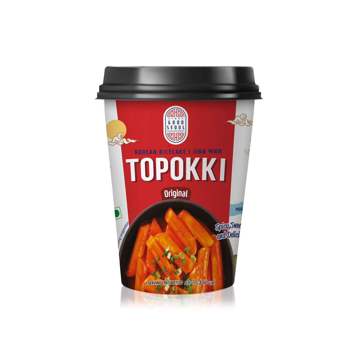 Good Seoul Topokki Spicy Korean Rice Cake 113g Spinneys UAE   8809151140298 