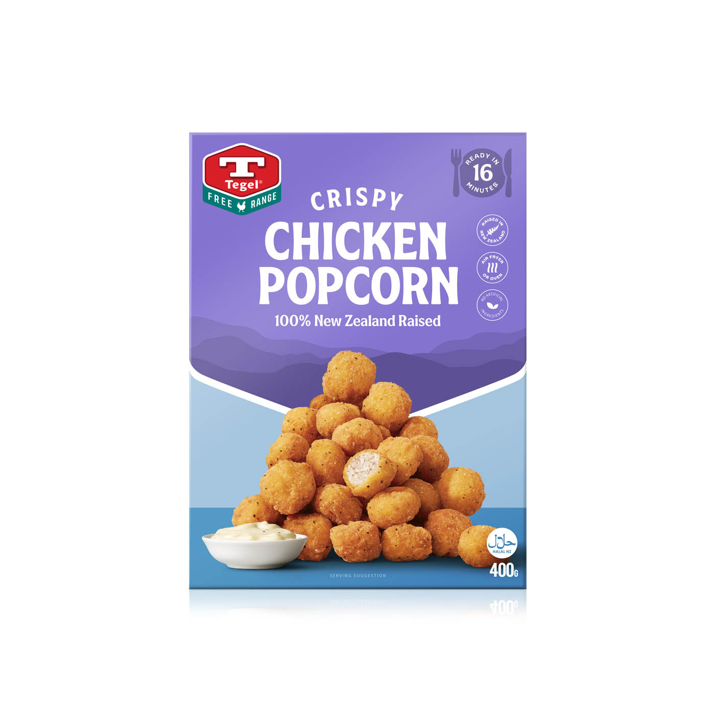 Tegel free range crispy popcorn chicken 400g - Spinneys UAE