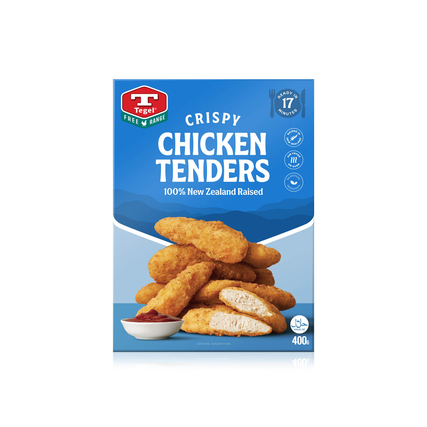 Tegel free range crispy chicken tenders 400g Spinneys UAE