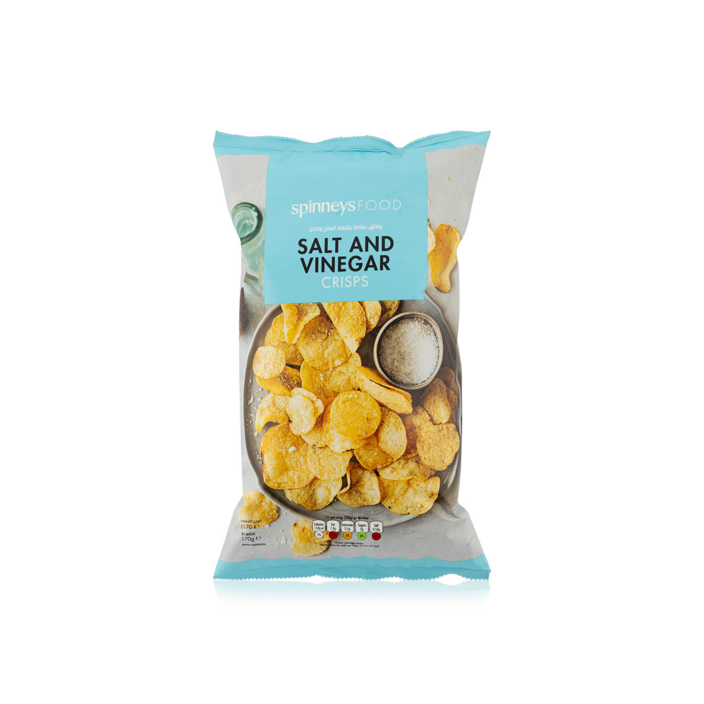 Spinneysfood Salt and Vinegar Crisps 170g