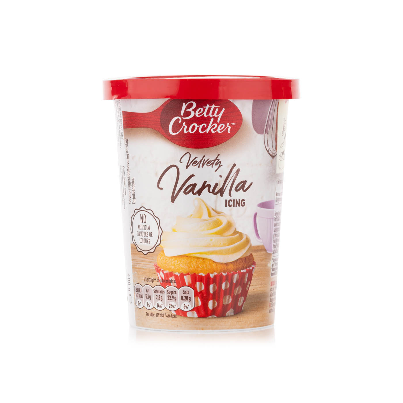 Betty Crocker Velvety Vanilla Icing 400g Spinneys Uae