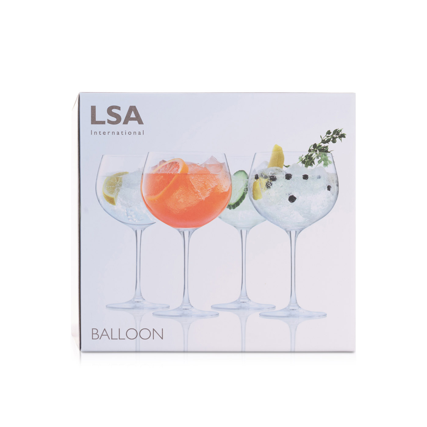 Lsa Gin Balloon Glass Clear 680ml 4 Pack Spinneys Uae 3677