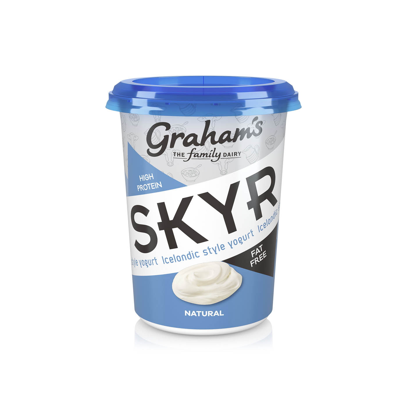 Graham's Skyr High Protein Natural Icelandic Style Yoghurt 450g
