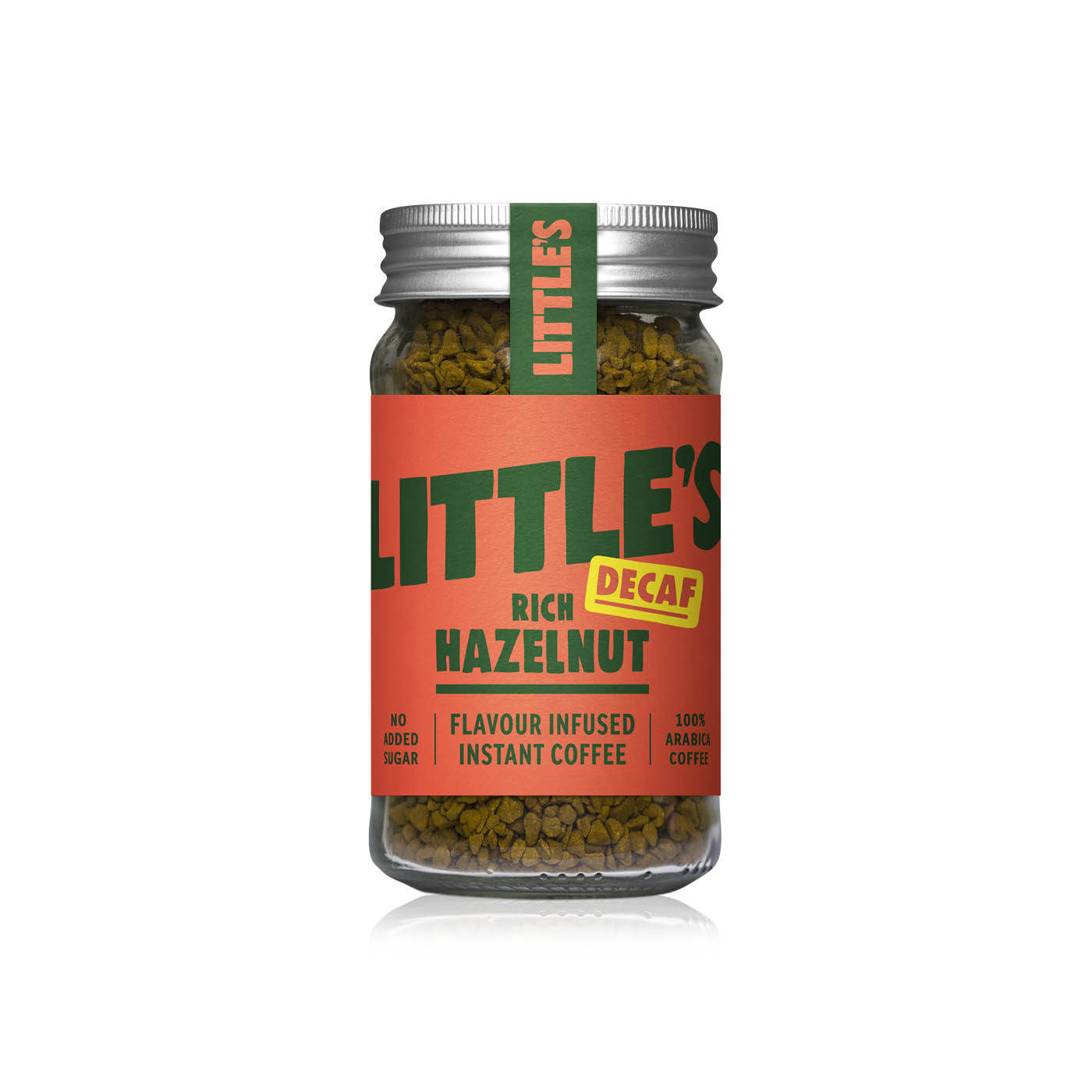 Little's Rich Hazelnut Flavour Infused Decaf Instant Coffee 50g