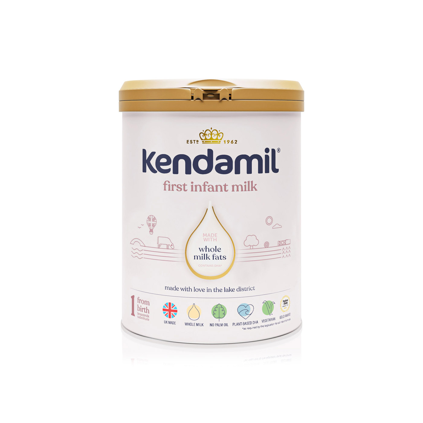 Kendamil First Infant Milk Stage 1 from Birth 800g