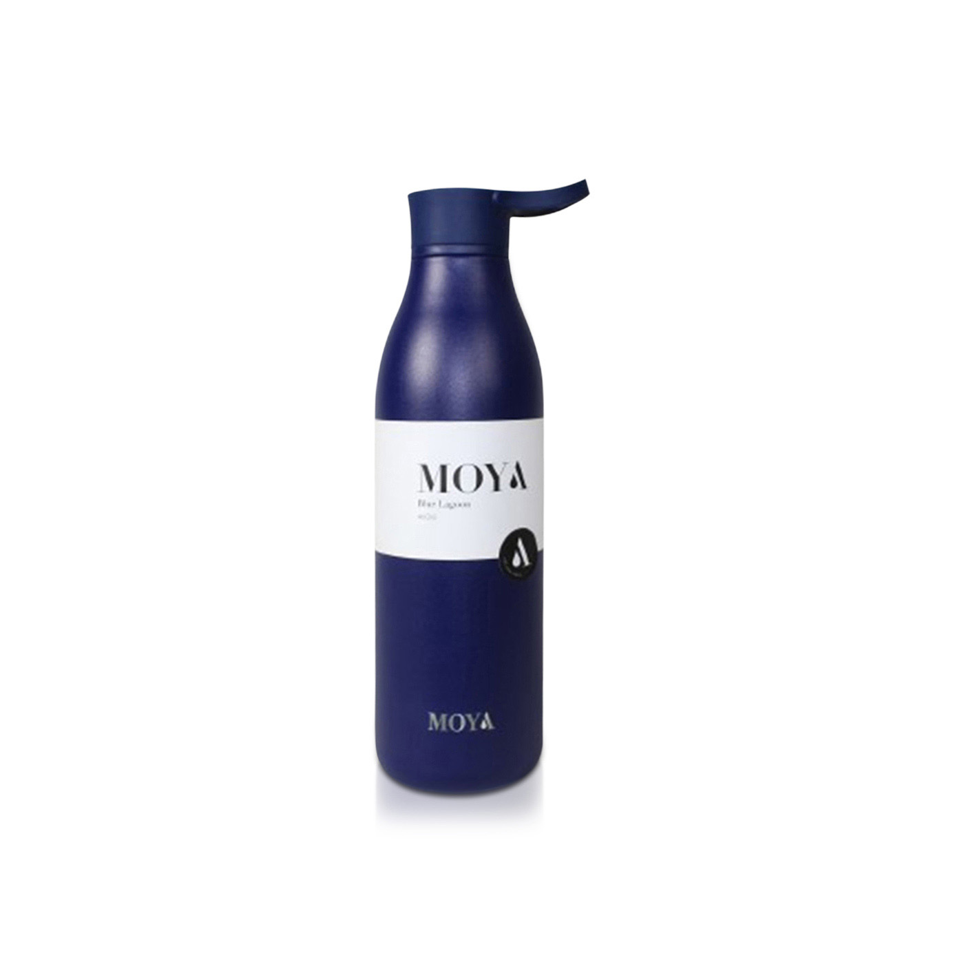 Moya Blue Lagoon Sustainable Water Bottle Navy 460ml