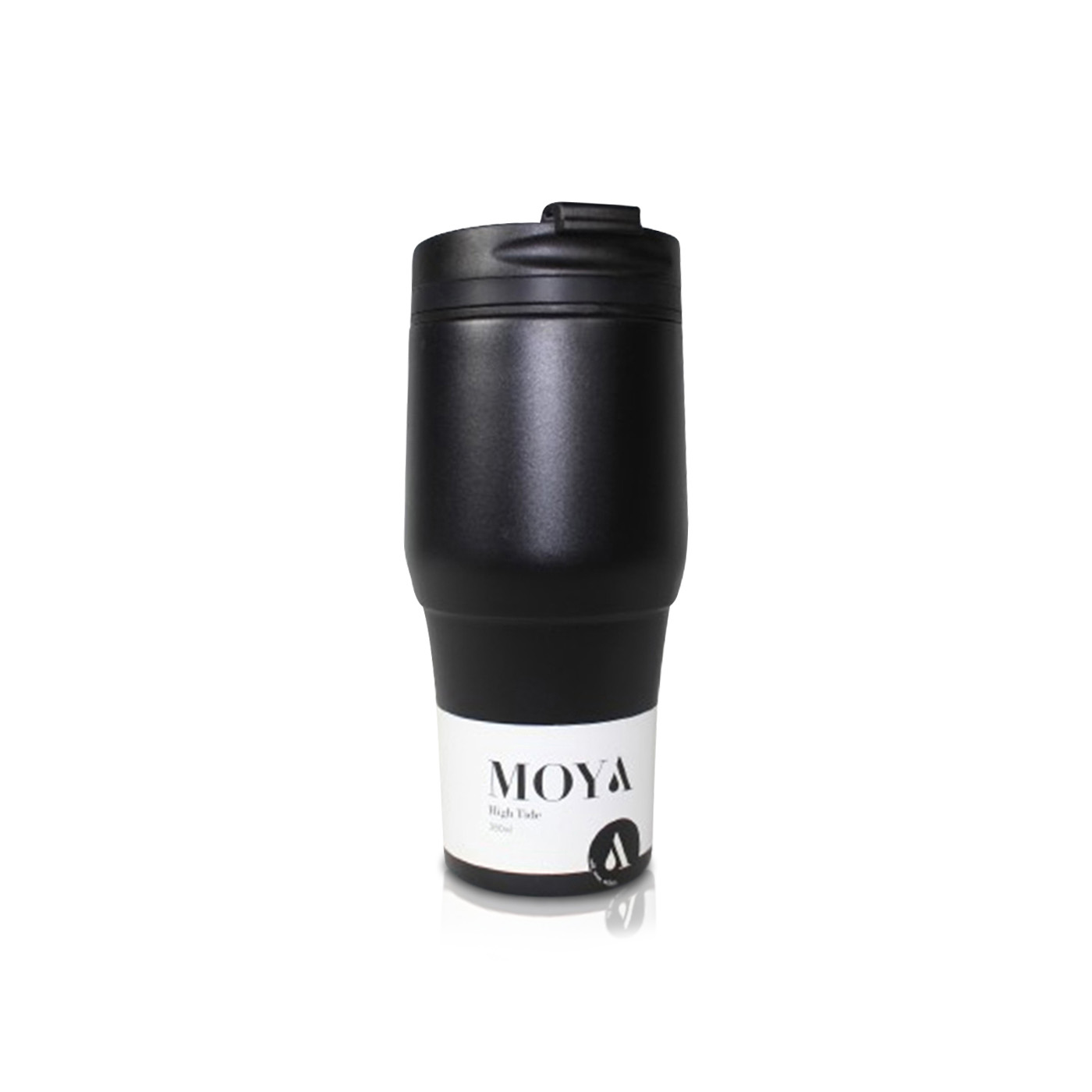 Moya High Tide Travel Coffee Mug Black 380ml