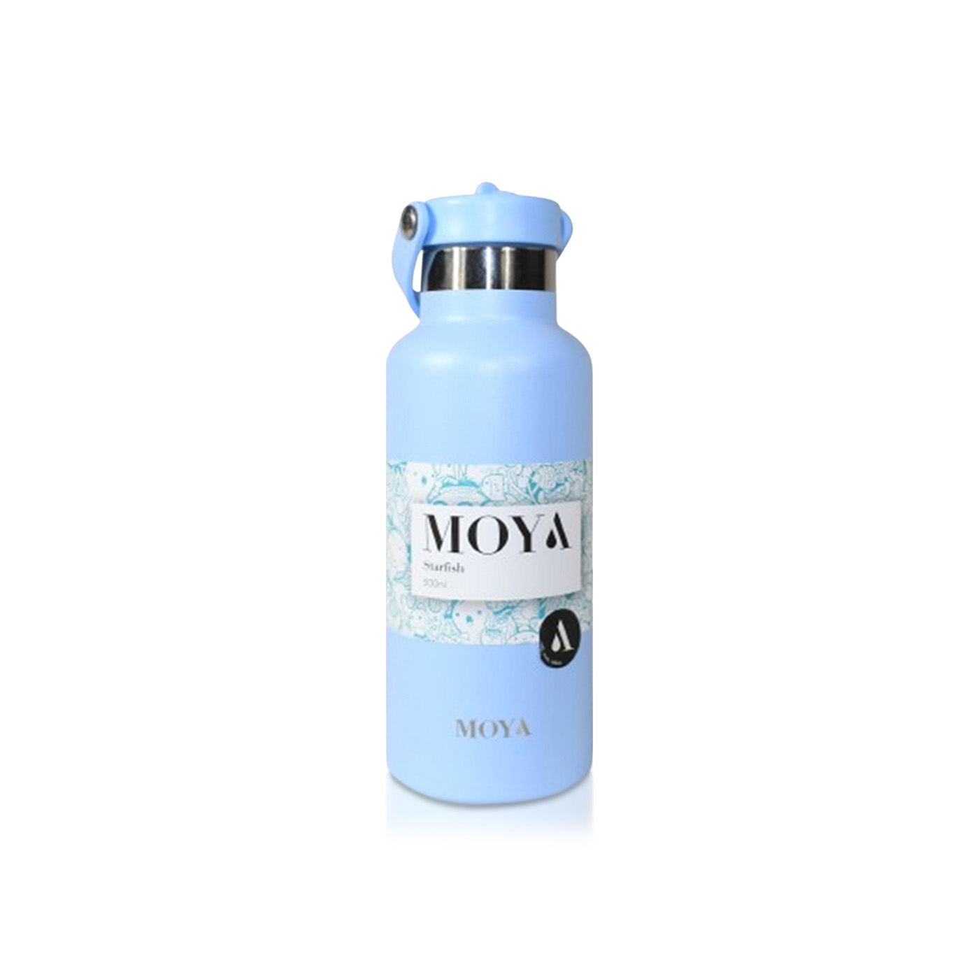 Moya Starfish Insulated and Sustainable Water Bottle Powder Blue 500ml