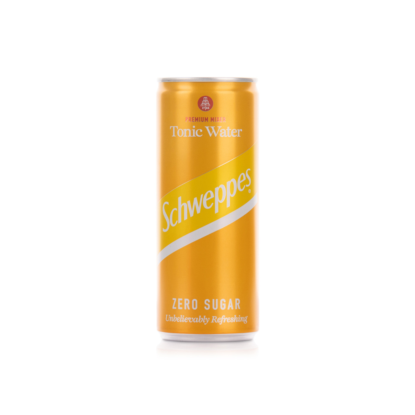 Schweppes tonic water zero sugar 250ml Spinneys UAE