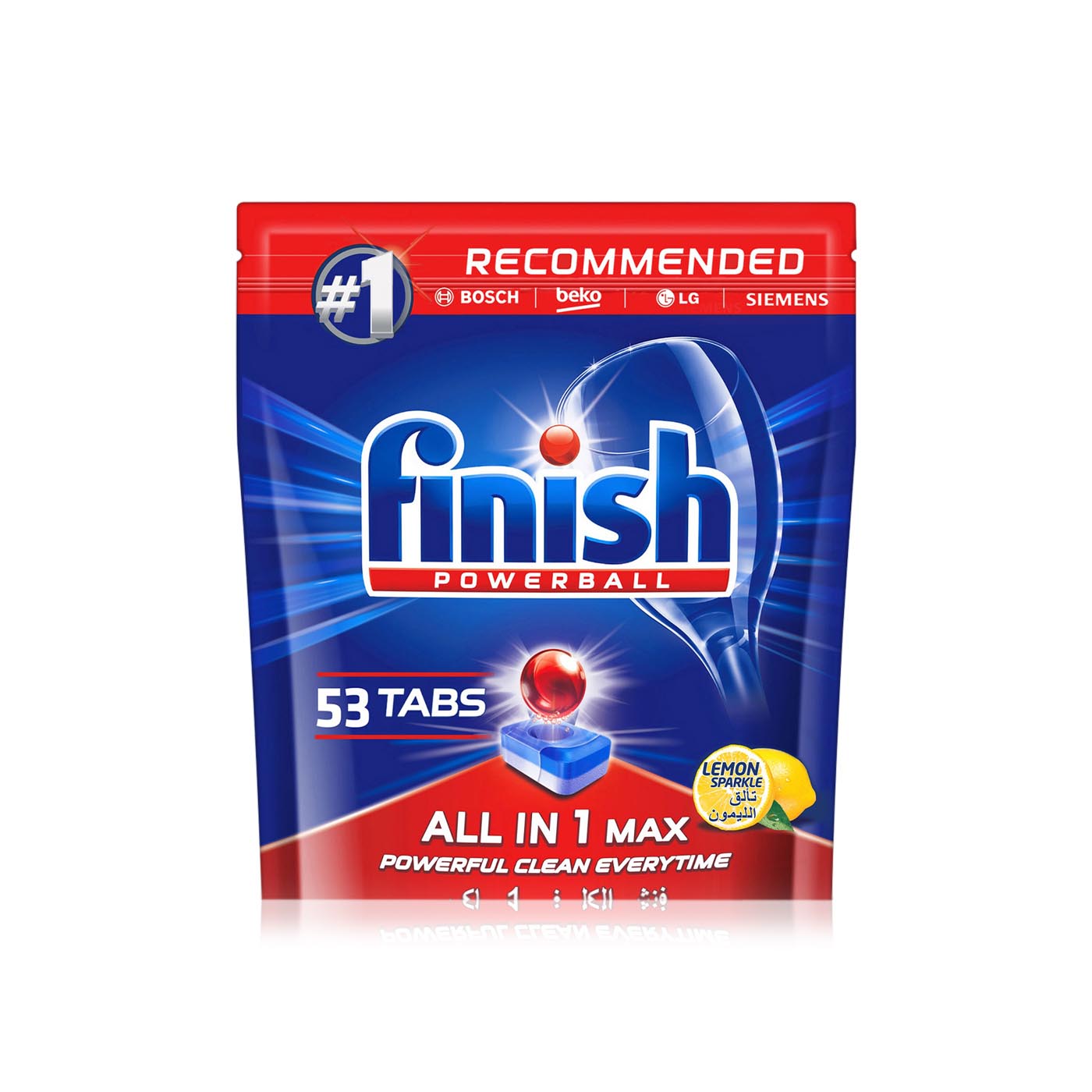 Finish powerball all in one lemon 53s