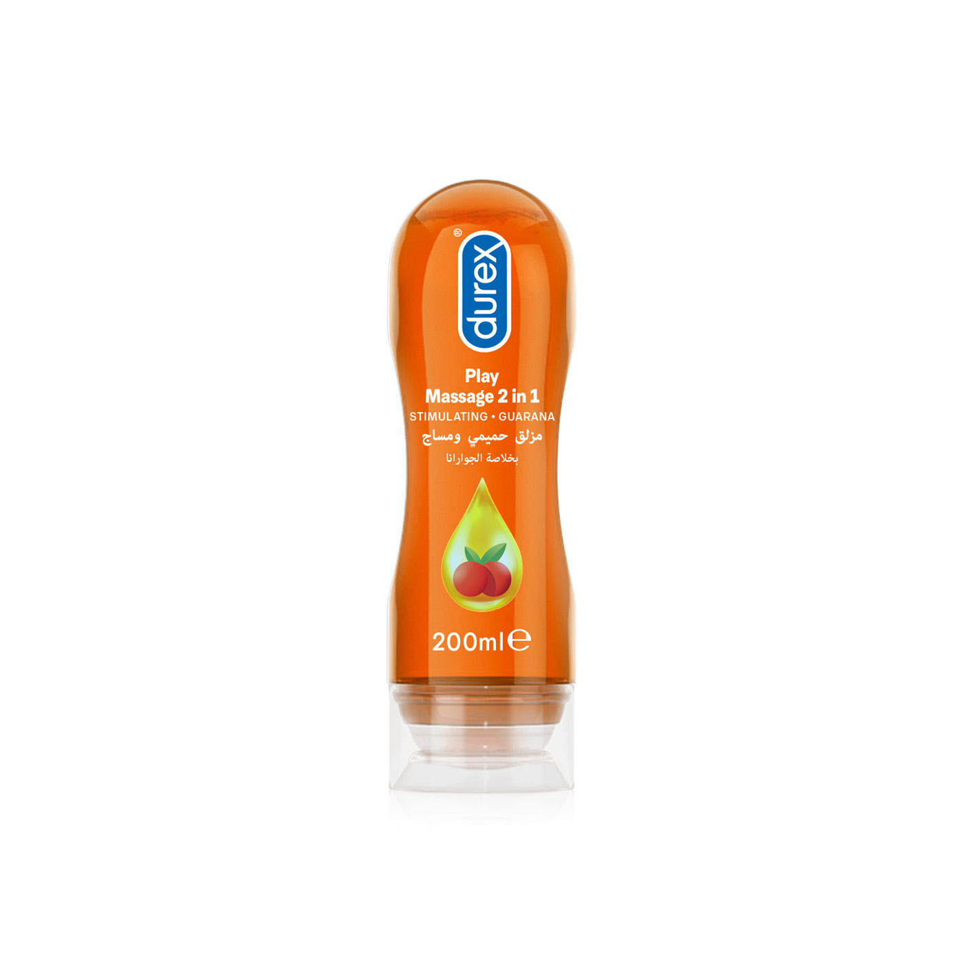 Durex Play Stimulating Massage 2in1 Guarana Lubricant 200ml