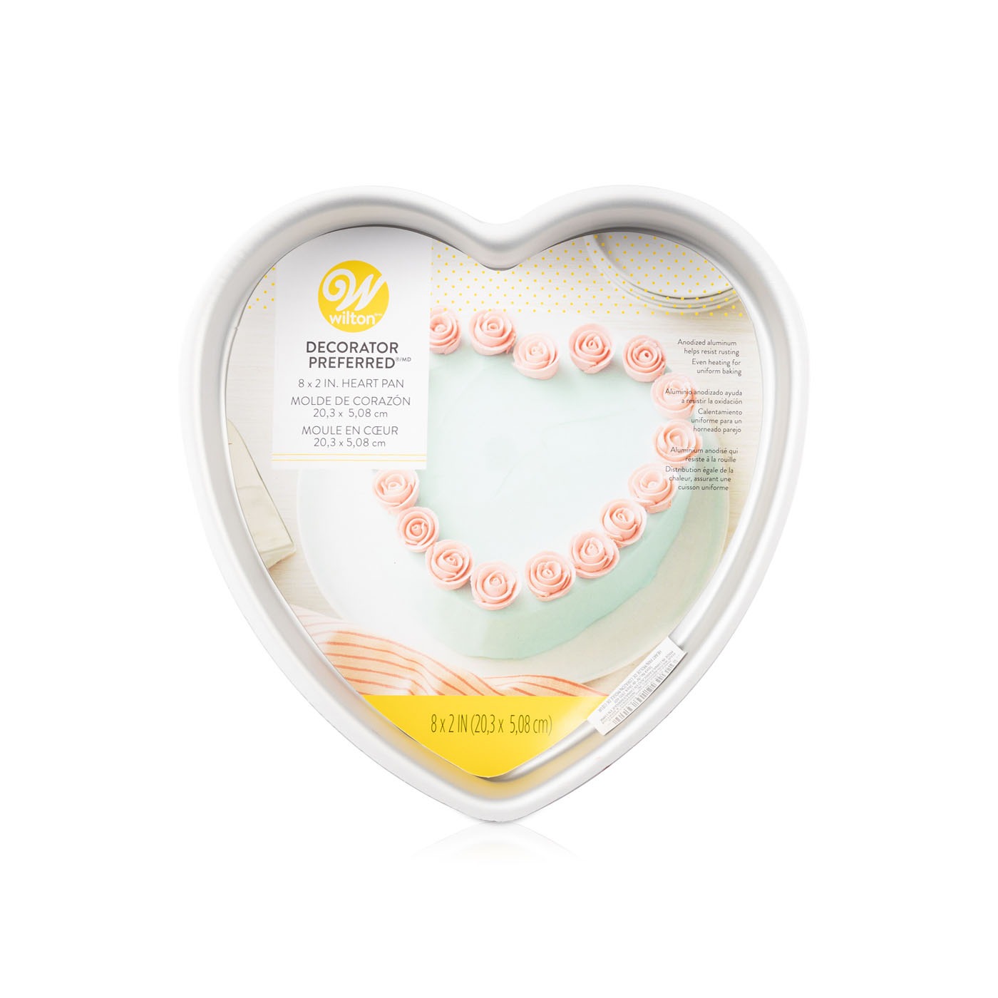 Heart Shaped Cake Pans, Spring Form Pan For Cheesecake, Luminum